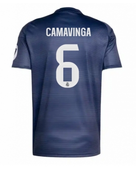 Billige Fotballdrakt Real Madrid Eduardo Camavinga #6 Replika Bortedrakt 2025-26 Kortermet Billige Fotballdrakt Real Madrid Eduardo Camavinga #6 Replika Bortedrakt 2025-26 Kortermet